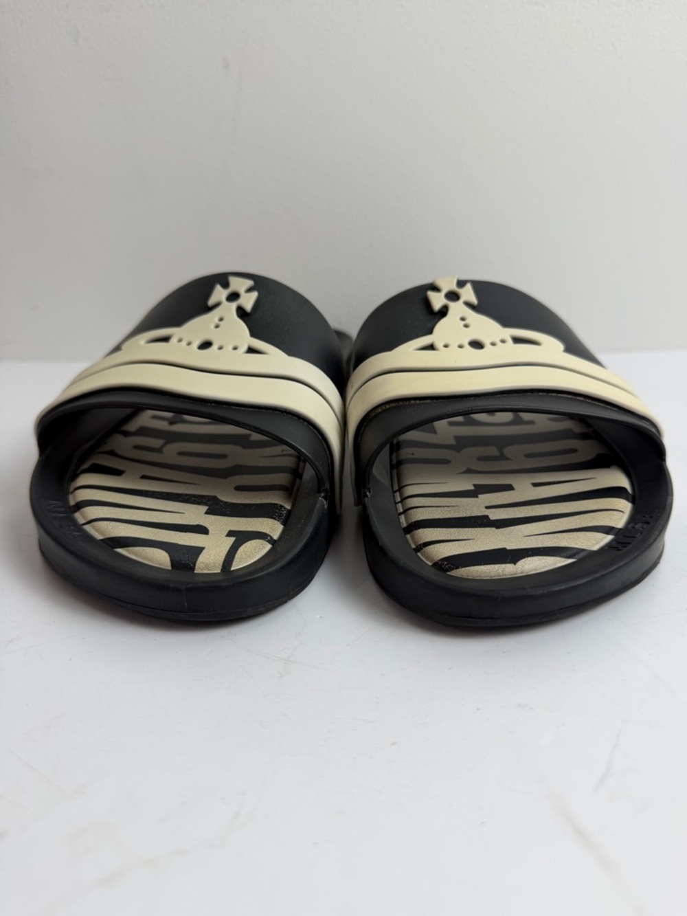 Vivienne Westwood x Melissa Anglomania 
Beach Slide Sandals Size 8 Punk Goth - Picture 4 of 15